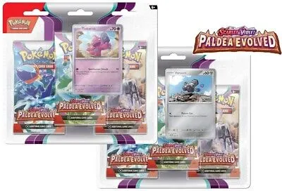 Pokemon Paldea Evolved 3-Pack Booster
